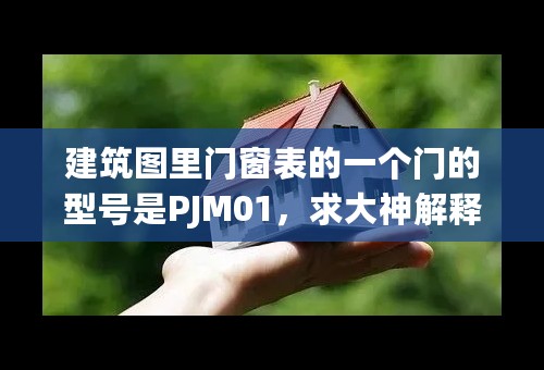 建筑图里门窗表的一个门的型号是PJM01，求大神解释各个字母和数字代表的含义啊！