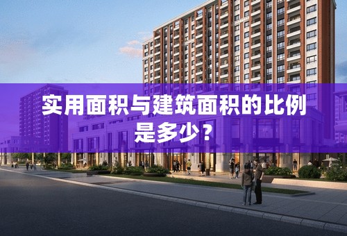 实用面积与建筑面积的比例是多少？