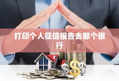 打印个人征信报告去那个银行