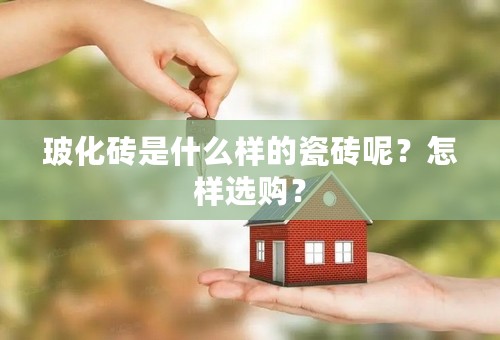 玻化砖是什么样的瓷砖呢？怎样选购？