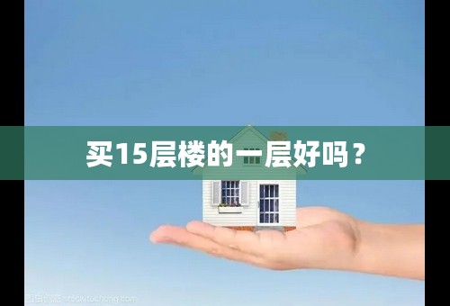 买15层楼的一层好吗？