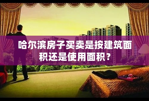 哈尔滨房子买卖是按建筑面积还是使用面积？