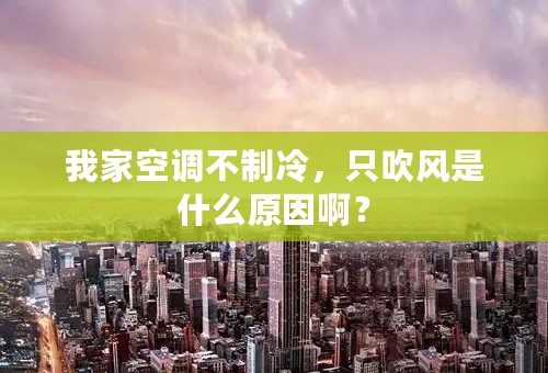 我家空调不制冷，只吹风是什么原因啊？