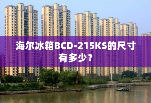 海尔冰箱BCD-215KS的尺寸有多少？