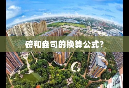 磅和盎司的换算公式？