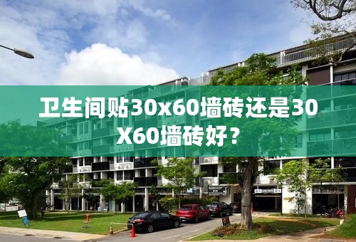 卫生间贴30x60墙砖还是30X60墙砖好？