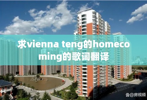 求vienna teng的homecoming的歌词翻译