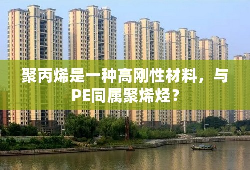 聚丙烯是一种高刚性材料，与PE同属聚烯烃？