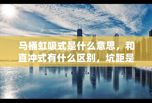 马桶虹吸式是什么意思，和直冲式有什么区别，坑距是什么