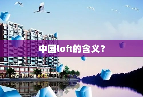 中国loft的含义？