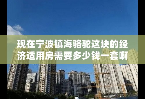 现在宁波镇海骆驼这块的经济适用房需要多少钱一套啊。。。