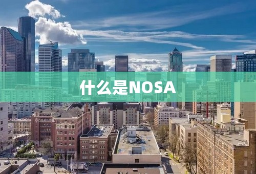 什么是NOSA