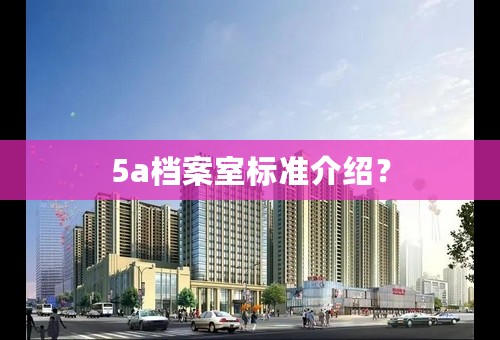 5a档案室标准介绍？