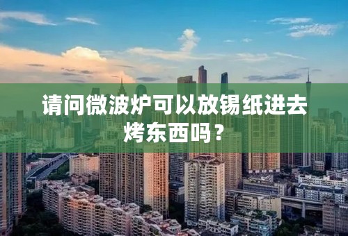 请问微波炉可以放锡纸进去烤东西吗？