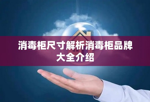 消毒柜尺寸解析消毒柜品牌大全介绍