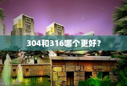 304和316哪个更好？