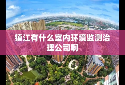 镇江有什么室内环境监测治理公司啊