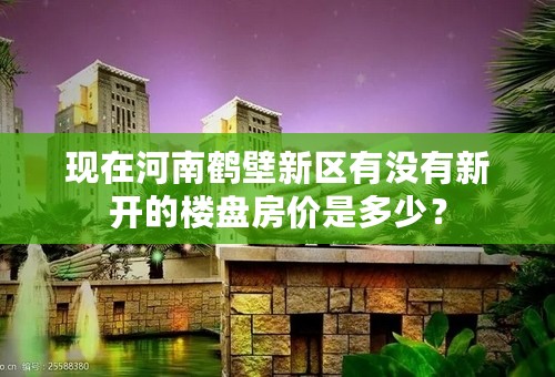 现在河南鹤壁新区有没有新开的楼盘房价是多少？