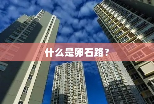 什么是卵石路？