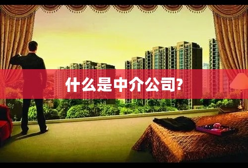 什么是中介公司?