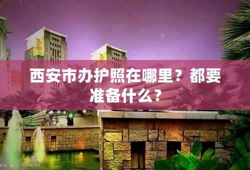 西安市办护照在哪里？都要准备什么？