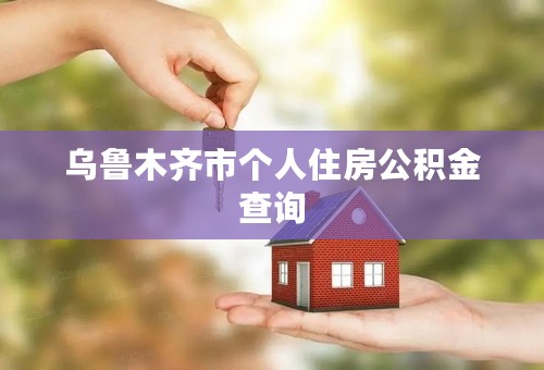 乌鲁木齐市个人住房公积金查询