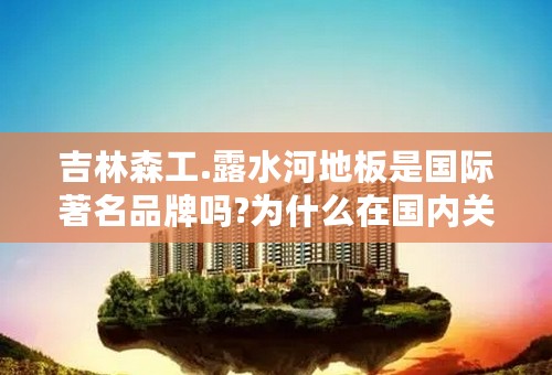 吉林森工.露水河地板是国际著名品牌吗?为什么在国内关于吉林森工.露水河地板的信息很少。