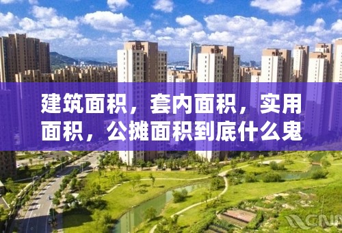 建筑面积，套内面积，实用面积，公摊面积到底什么鬼