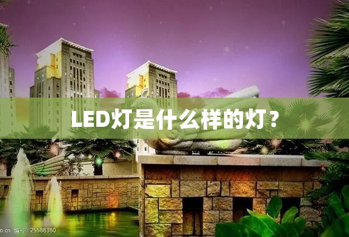 LED灯是什么样的灯？