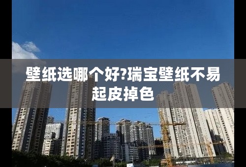 壁纸选哪个好?瑞宝壁纸不易起皮掉色