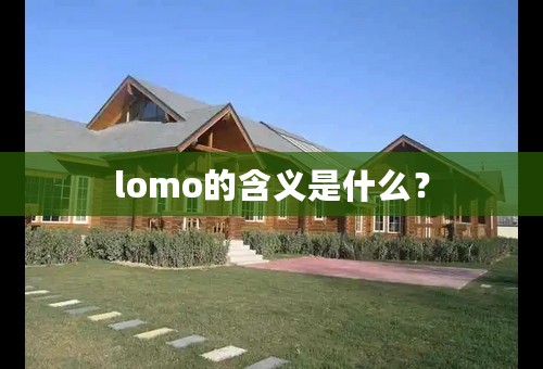 lomo的含义是什么？