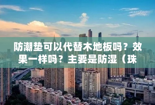 防潮垫可以代替木地板吗？效果一样吗？主要是防湿（珠海）