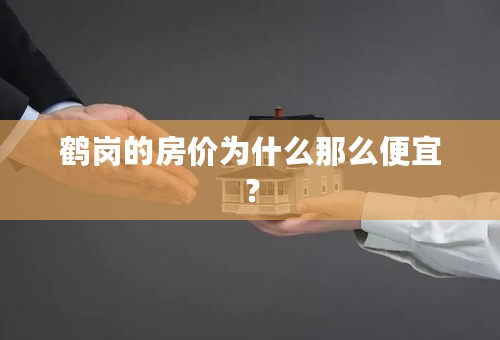 鹤岗的房价为什么那么便宜？