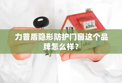 力普盾隐形防护门窗这个品牌怎么样？