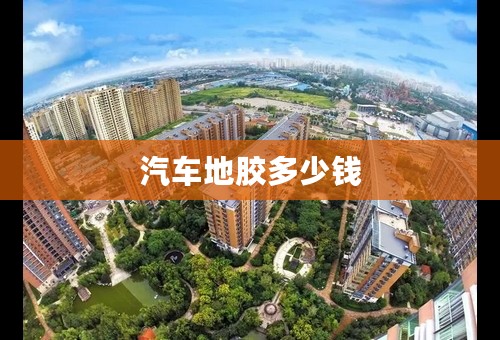 汽车地胶多少钱