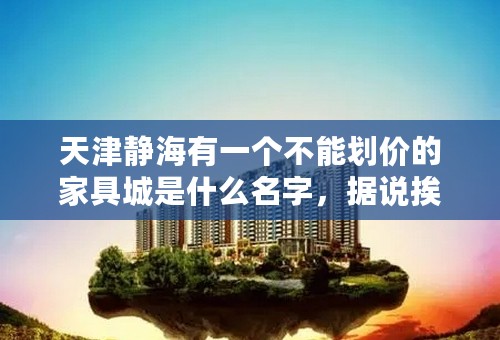 天津静海有一个不能划价的家具城是什么名字，据说挨着县政府不远