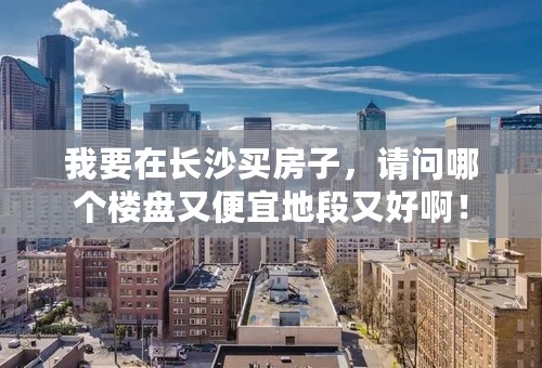 我要在长沙买房子，请问哪个楼盘又便宜地段又好啊！