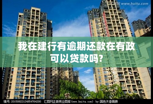 我在建行有逾期还款在有政可以贷款吗?