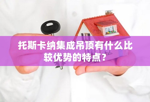 托斯卡纳集成吊顶有什么比较优势的特点？