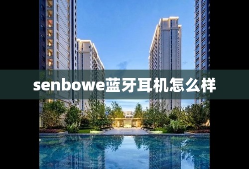 senbowe蓝牙耳机怎么样