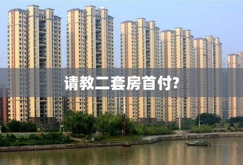 请教二套房首付?