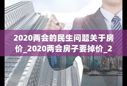 2020两会的民生问题关于房价_2020两会房子要掉价_2020两会后房价走势