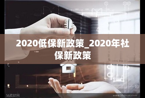 2020低保新政策_2020年社保新政策