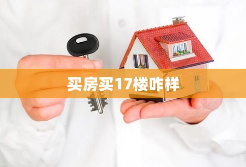 买房买17楼咋样