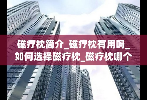 磁疗枕简介_磁疗枕有用吗_如何选择磁疗枕_磁疗枕哪个牌子好