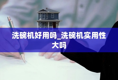 洗碗机好用吗_洗碗机实用性大吗