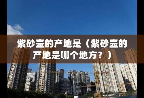 紫砂壶的产地是（紫砂壶的产地是哪个地方？）