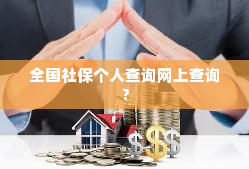 全国社保个人查询网上查询？