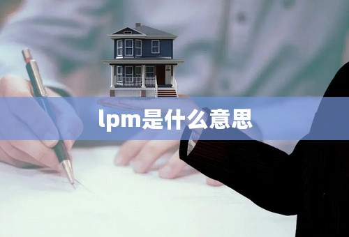 lpm是什么意思