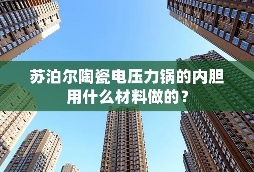 苏泊尔陶瓷电压力锅的内胆用什么材料做的？